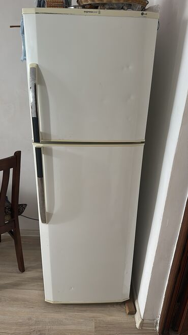 мотор для стиральных машин: Холодильник LG, Б/у, Двухкамерный, 165 *