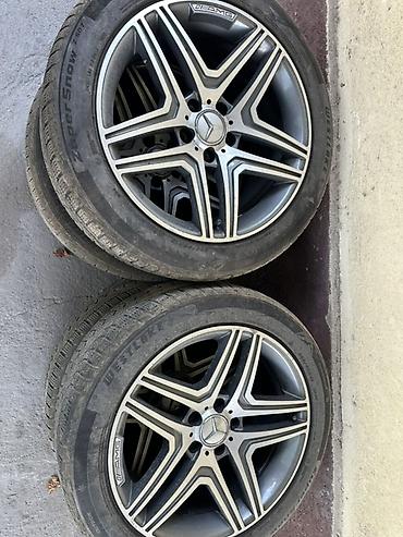 диски на морнинг: Комплект из 4 колес для Mercedes (AMG-стиль): литые диски + зимние — 2