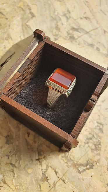 Zərgərlik əşyaları: Üzük, Gümüş, 916 Əyar, Əqiq — 1