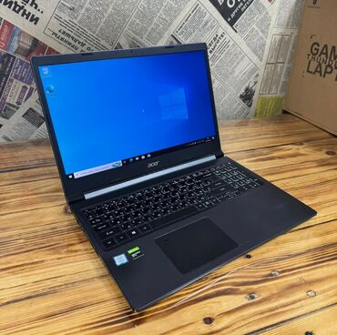 мышка бу: Ноутбук, Acer, 16 ГБ ОЗУ, Intel Core i7, 15.6 ", Б/у, Для работы, учебы, память NVMe SSD