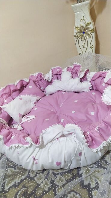 бешик купить: Люлька, Новый, Колыбель, цвет - Розовый