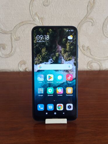 Xiaomi: Xiaomi Redmi 8, 32 GB, rəng - Göy, 
 Zəmanət, Barmaq izi, İki sim kartlı