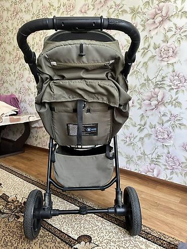 Коляски: Прогулочная коляска Luxmom Libra в оливковом цвете. Стильная и — 6