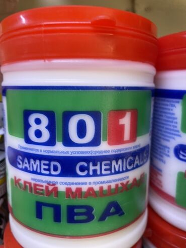 клей для обоя: Клей ПВА "SAMED CHEMICALS" 801 предназначен для использования в
