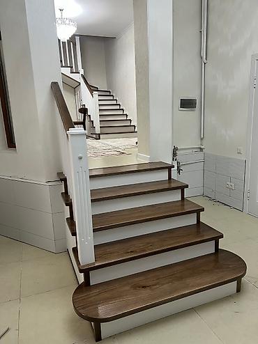 Обшивка лестниц: Сапатуу тепкичтерди жасайбыз шпондолгон фанер менен байланышыныздар! — 6