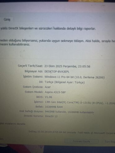 Acer: Acer noutbuk - Korpus: metalik-boz qapaq, incə və yığcam dizayn - — 8