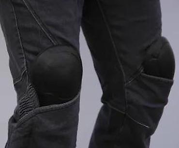 Farmerke: Muške motociklističke farmerke – tamno siva - Kroj sa ojačanjima i — 24