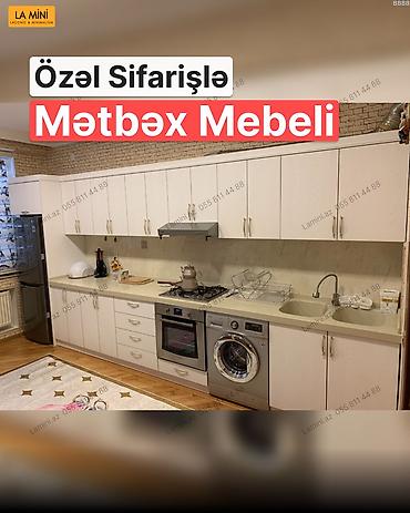 dartqı: Özəl sifarişlə mətbəx mebeli - Ölçülərə uyğun layihələndirmə — 1