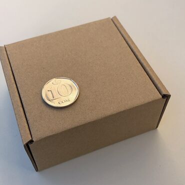 коробки подарочные бишкек: Продаю крафт коробки самосборные. Маленький размер 95 *85 *43 мм. Цена