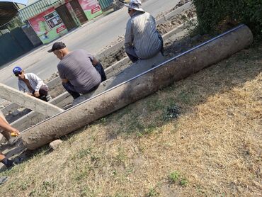 купить бочку для воды бу на колесах: 300дук узуну 3,40м турбанын калындыгы 7мм болгон темир турба сатылат