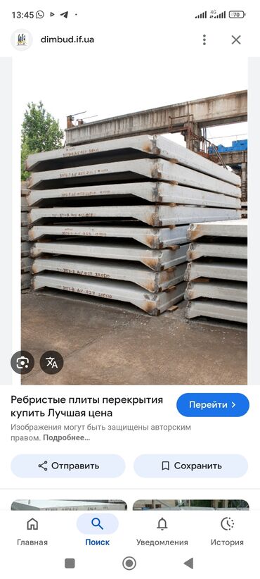 бетон плита б у: Железобетонные ребристые плиты перекрытия Идеальное решение для
