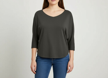 t shirty z dekoltem w serek: Bluzka damska, rozmiar XL