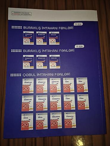 Kitablar və jurnallar: Riyaziyyat 11-ci sinif, 2024 il — 2