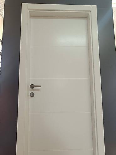 Vrata: 04. Medijapan sobna vrata Drvena konstrukcija - ispuna - saće - karton — 1