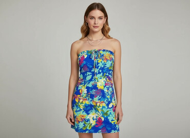 elegancka tunika plus size: Women`s dress, size S