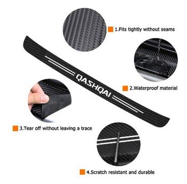 Tuning oprema: Stiker za branik automobila - karbon QASHQAI (NISSAN) Stiker za — 10
