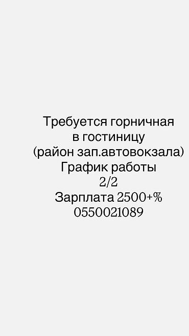 дешевые гостиницы: Вакансия: горничная в гостиницу (район западного автовокзала). - — 1
