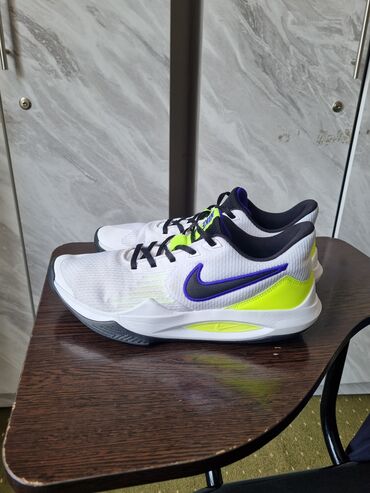 джоггеры мужские: Мужские кроссовки, 42.5, Nike, Б/у, цвет - Белый, Самовывоз