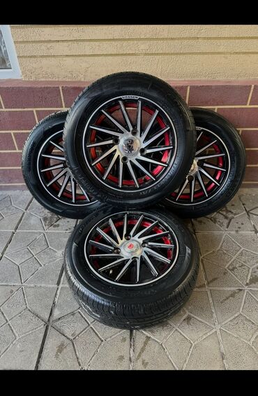 r16 205 55: Диски R 13 Vossen, Комплект, отверстий - 4, Б/у