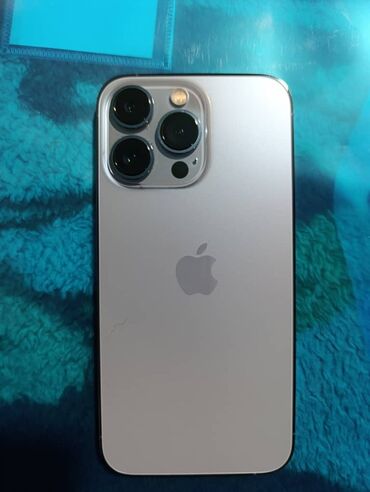 компьютер apple: IPhone 13 Pro, 256 ГБ, Серебристый