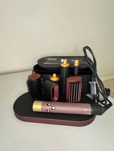 машина сушилка: Многофункциональный стайлер Dyson в бордовом цвете с золотистыми