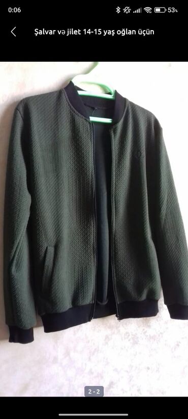 Köynəklər: Şalvar ve zamoklu nazik jaket . Jaket geyinilmeyib tezedir. Şalvar 2-3