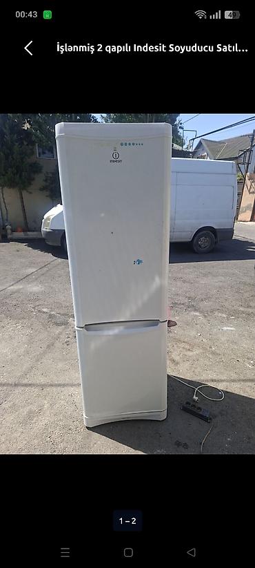 soyducu ev ucun: İşlənmiş 2 qapılı Stinol Soyuducu Satılır, rəng - Qırmızı, Dispenserli — 10