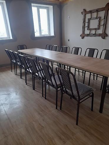 Masa və oturacaq dəstləri: Qonaq otağı üçün, Yeni, Açılmayan, Dördbucaq masa, 1 stul — 13