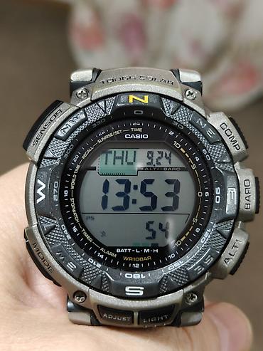 гармин чысы: Спорттук сааттар саат, Casio (G-Shock), Альтиметр, Суу өткөрбөөчү, Эркектердики, Колдонулган — 3