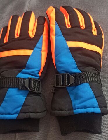 перчатки горнолыжные: Перчатки мужские спортивные горнолыжные, размер L. Новые