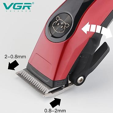 Daraqlar: VGR 202 - İt pişik qırxan 2000mAh 2 speed 6500-7000RPM Cord/Cordless" — 4