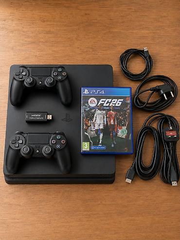 PS4 Slim 1TB komplekti satılır. Əsas xüsusiyyətlər: - PS4 Slim 1TB — lalafo.az -da PS4 Slim 1TB komplekti satılır. Əsas xüsusiyyətlər: - PS4 Slim 1TB —