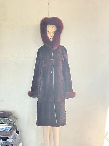 Шубы: Шубка из мутона.отделка норкой.приталенная очень теплая.бу в очень — 5