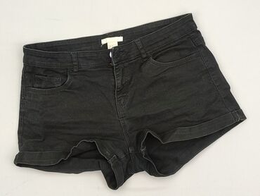 jeansy plus size wysoki stan: H&M, Shorts for women, size S (EU 36)