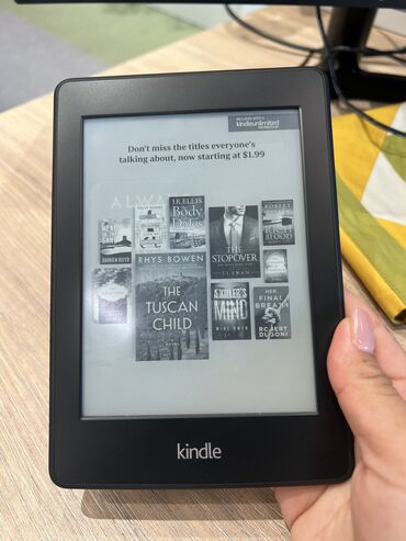 электронная книга сколько стоит: Электронная книга, Amazon, Б/у, 7" - 8", Wi-Fi, цвет - Черный