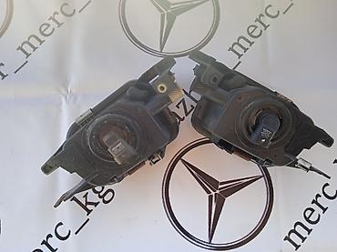 mers 203: Комплект противотуманных фар Mercedes-Benz 2004 г., Б/у, Оригинал, Германия — 2
