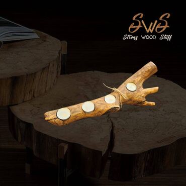 Sveće i svećnjaci: Svećnjak, bоја - Braon — 5