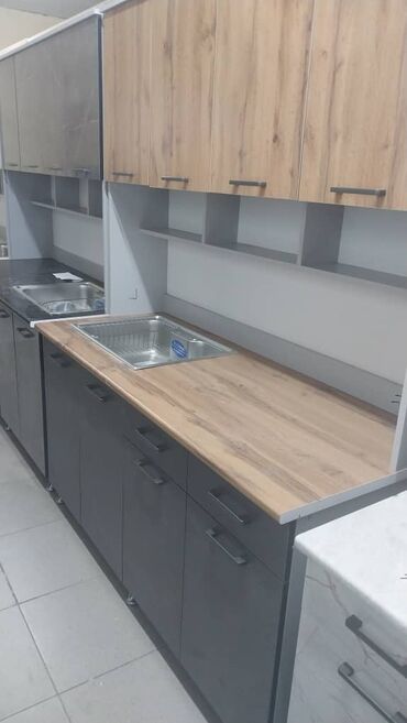 Кухонные гарнитуры: Кухонный гарнитур, Новый, цвет - Белый, ДСП, Платная доставка, Самовывоз — 19