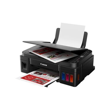 Принтеры: МФУ струйное Canon Pixma G2010 (А4, СНПЧ, printer, scaner, copier