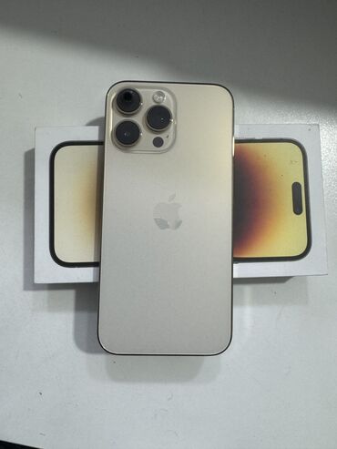 apple iphone 8: IPhone 14 Pro Max, 256 GB, Qızılı, Barmaq izi, Face ID, Sənədlərlə