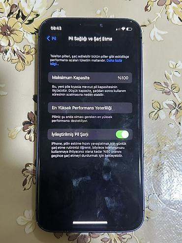 pse 4: IPhone X, 64 GB, Göy, Qırıq — 3