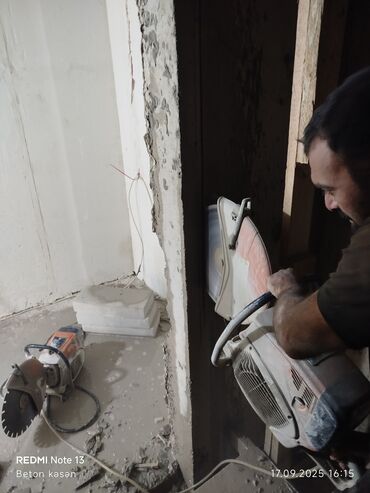 Beton işləri: Beton kəsmə beton deşmə xidməti Karot - HILTI DD 200 / 350 ilə 25 ° — 16