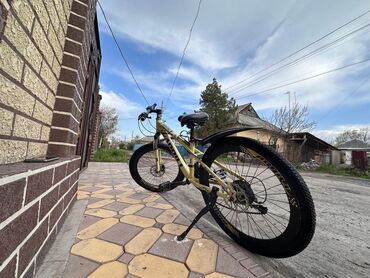 мужской спартивка: Срочно продаю велосипед тормоза роботют задний и передний размер 24