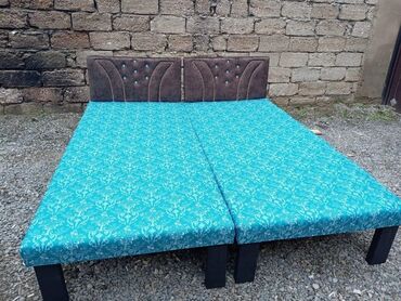 Ev üçün digər mallar: Təzə çarpayılar. 1. nəfərlik çarpayılar 60 manat. 2 nəfərlik taxt — 24