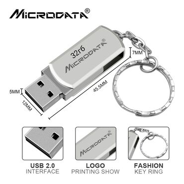 Другие аксессуары для компьютеров и ноутбуков: USB карта памяти 32гб Челезный корпус В подарок брелок Город Ош Цена