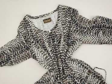 ubrania w krowie łaty: Jungle, Women's blouse, size 3XL (EU 46)