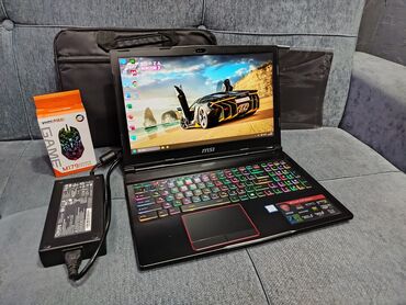 ddr4 2666: Ноутбук, MSI, 16 ГБ ОЭТ, Intel Core i7, 15.6 ", Колдонулган, Жумуш, окуу үчүн, эс тутум SSD