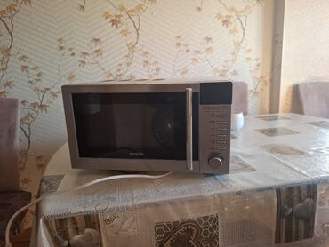 Mikrodalğalı sobalar: Mikrodalğalı soba Gorenje, Ayrıca dayanan, Mikrodalğalar ilə, rəng - Boz, İşlənmiş
