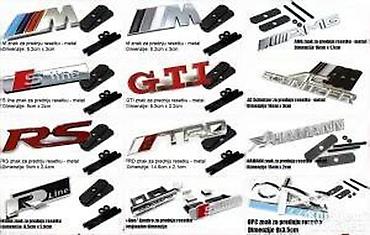 Auto delovi, gume i tjuning: VW GTD znakovi za krilo. Samolepljiovi znakovi za krilo automobila. ✨ — 17