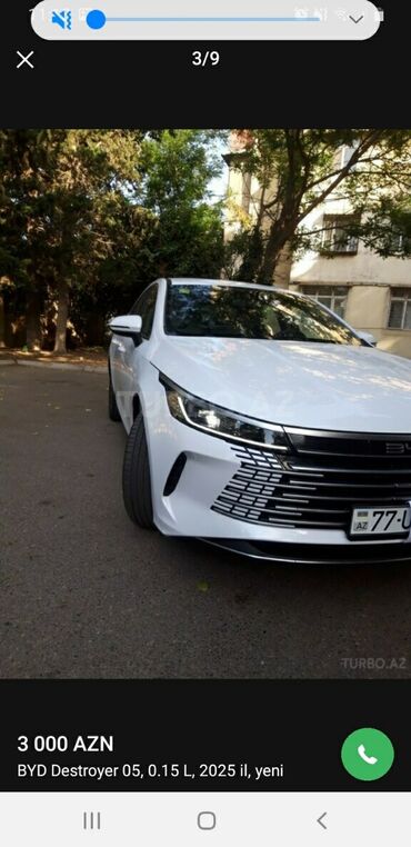 BYD Destroyer 05: 0.1 l | 7000 km Sedan